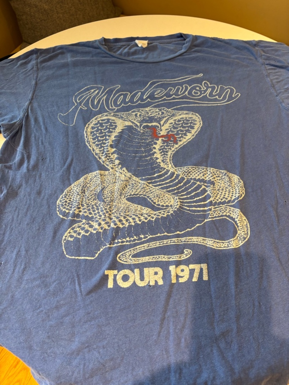 MadeWorn Blue Cobra Tour Graphic Tee